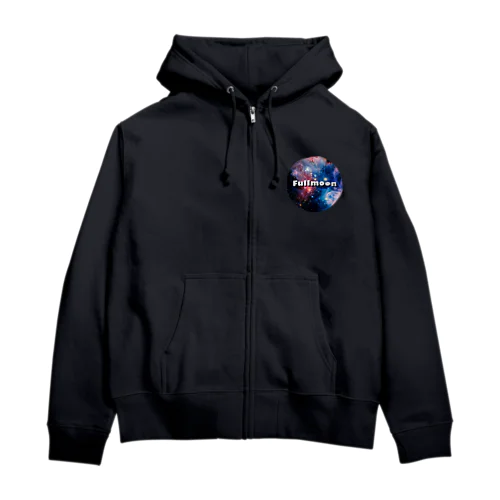 fullmoonロゴコーチジャケット Zip Hoodie