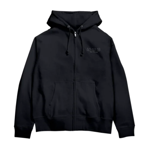 3匹の子豚 Zip Hoodie