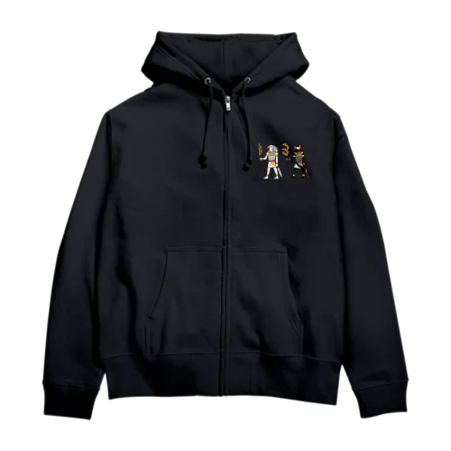 Egyptian ブンチョウ Zip Hoodie