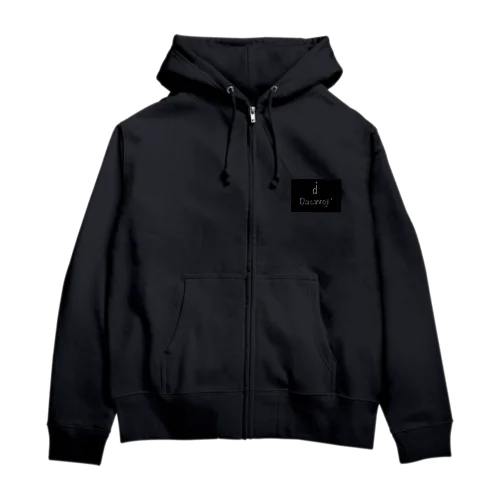 にょ Zip Hoodie