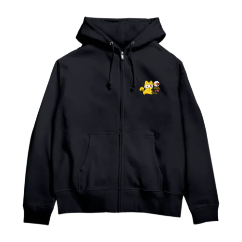 福島VRにゃん Zip Hoodie