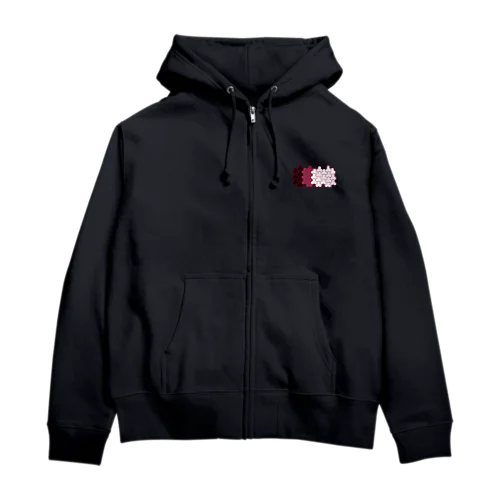 毘沙門亀甲 Zip Hoodie