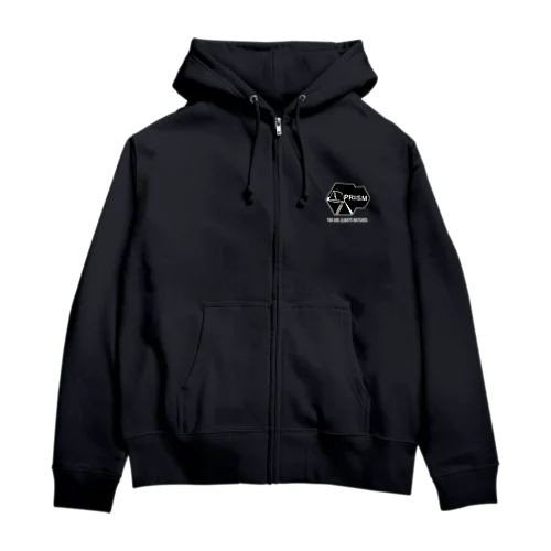 You are always watched.  Zip Hoodie