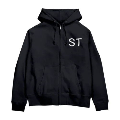 闇のST Zip Hoodie