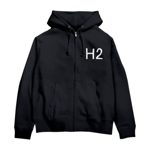 闇のH2 Zip Hoodie