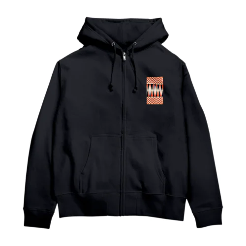 アヴァンなシマシマ２ Zip Hoodie