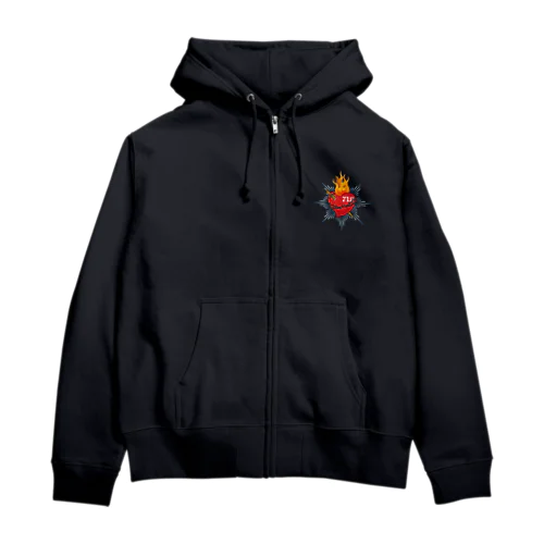 Sacred Heart Zip Hoodie