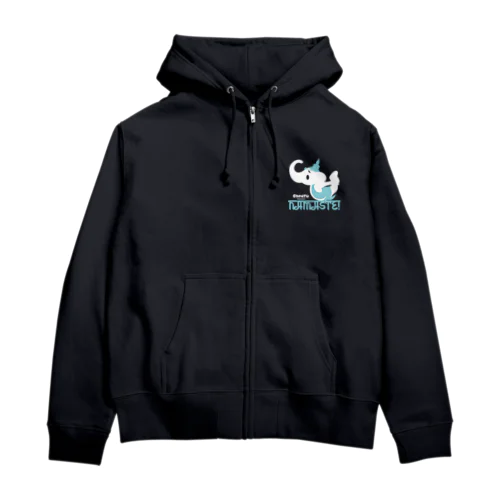 ヨガの先生ガネゾーくん Zip Hoodie