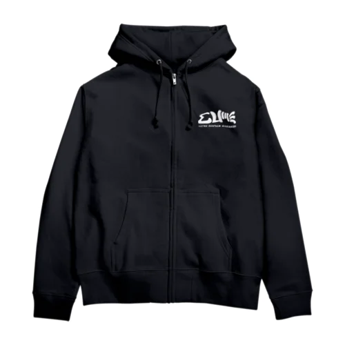 WSE fishdesignロゴ Zip Hoodie