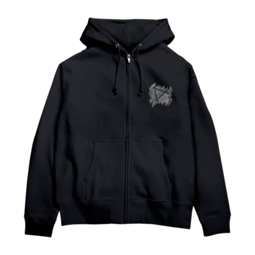 設置されるさんかく3 Zip Hoodie