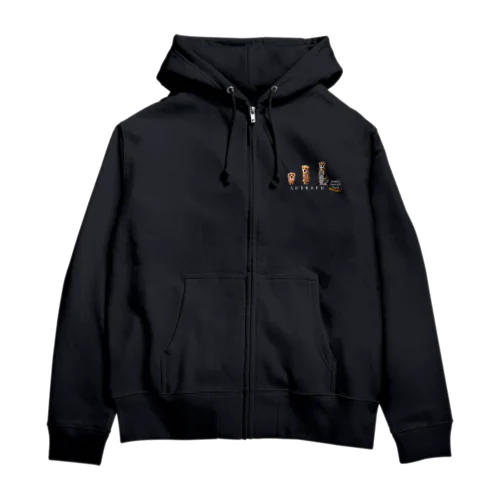 成長しばふパーカー【再販】 Zip Hoodie