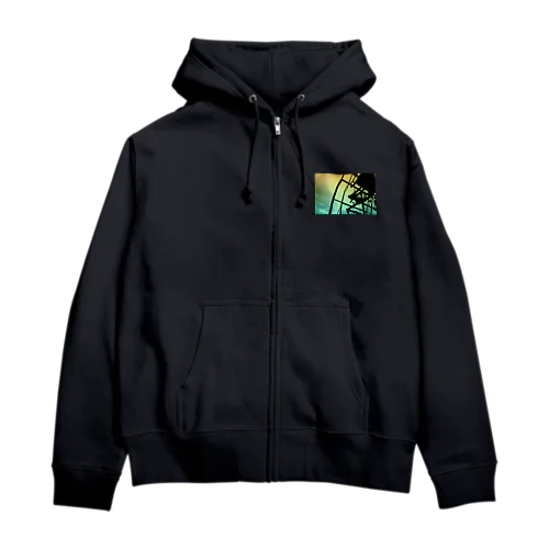 オフシーズン・ねぷたの骨組み Zip Hoodie