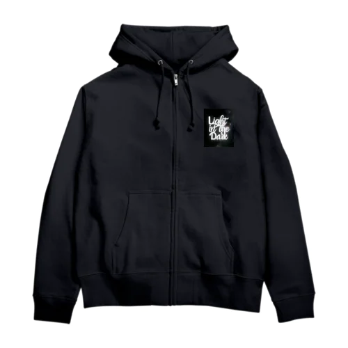 Light in the dark Zip Hoodie