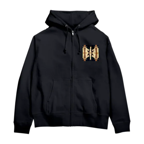 影絵の貴婦人 Zip Hoodie