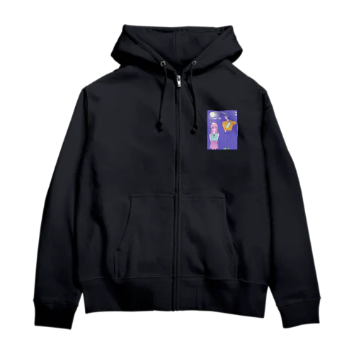 シティポップ Zip Hoodie