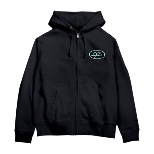 対馬エコツアーロゴ入りグッズ Zip Hoodie