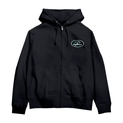 対馬エコツアーロゴ入りグッズ Zip Hoodie