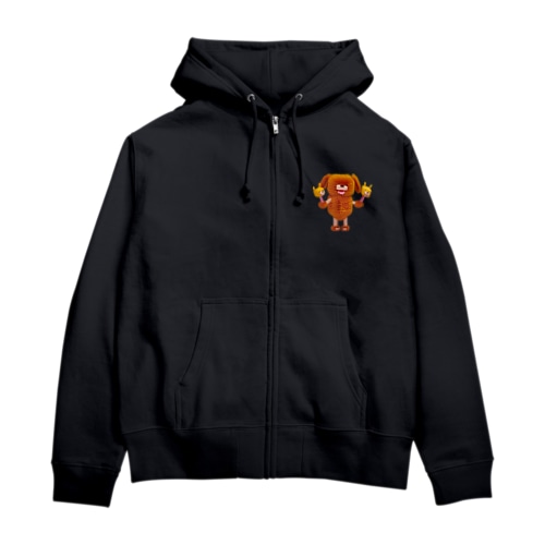 イヌチャン Zip Hoodie
