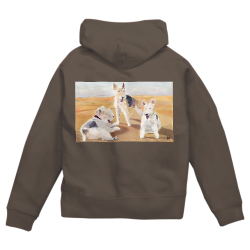 砂漠の番犬① Zip Hoodie