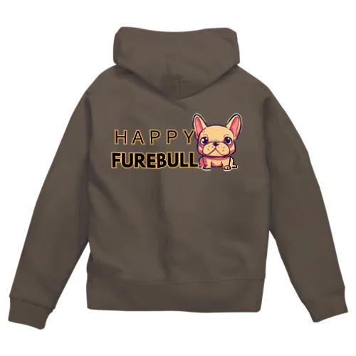 HAPPY FUREBULL（ハッピーフレブル） Zip Hoodie