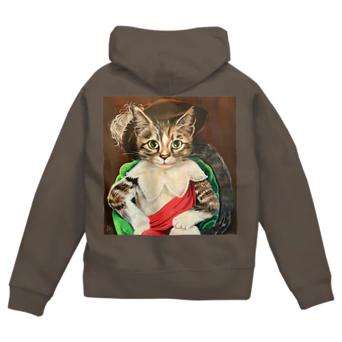 1歳のレオ王子 Zip Hoodie