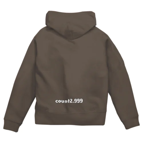 カウント2.999 Zip Hoodie