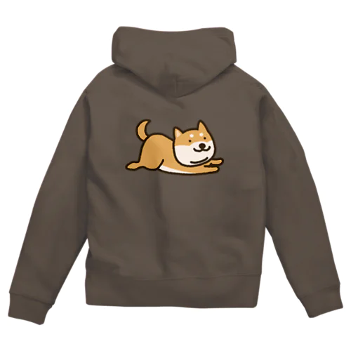 いま行く柴犬 Zip Hoodie