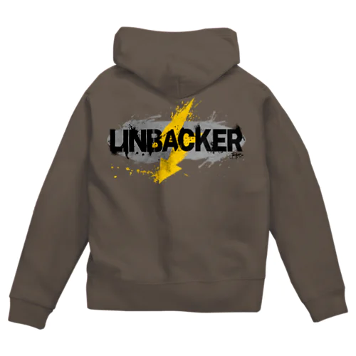 LINEBACKER Wallart Zip Hoodie