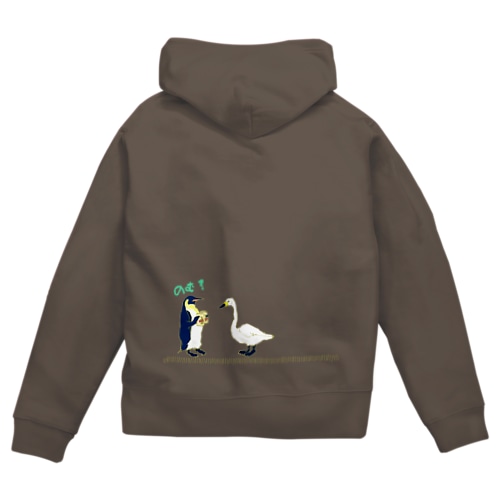 Pen's Premium エンブレム Zip Hoodie