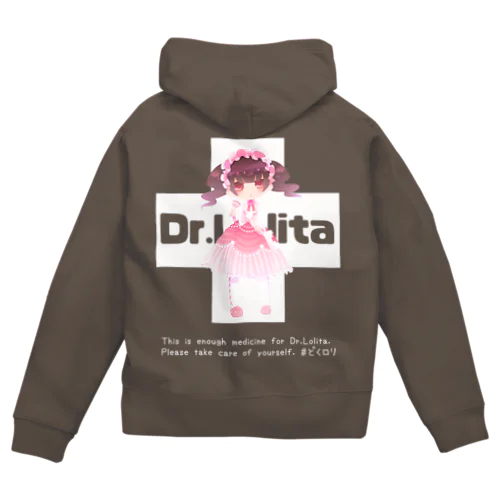 Dr.Lolita [両面] Zip Hoodie