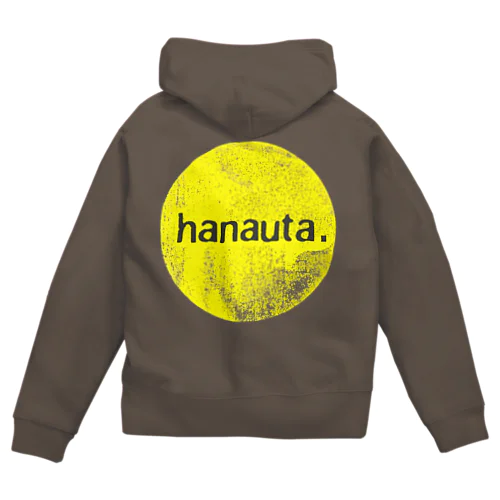 hanauta. ジップパーカー