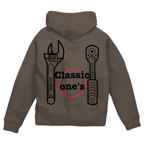 CLASSIC TOOLS Zip Hoodie