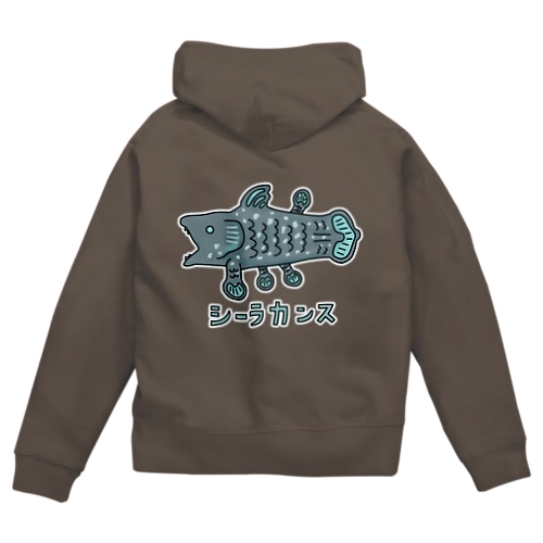 シーラカンス Zip Hoodie