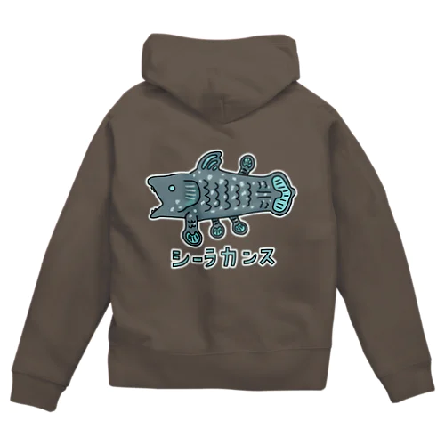 シーラカンス Zip Hoodie