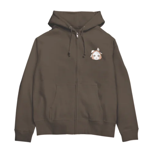 たいにぃちゃん（おかおだけ） Zip Hoodie