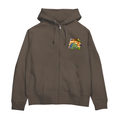 ホットケーキいぬちゃん Zip Hoodie