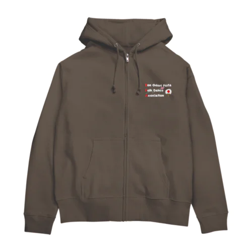 BFA（Bon Odori Festa Folk Dance Association） Zip Hoodie