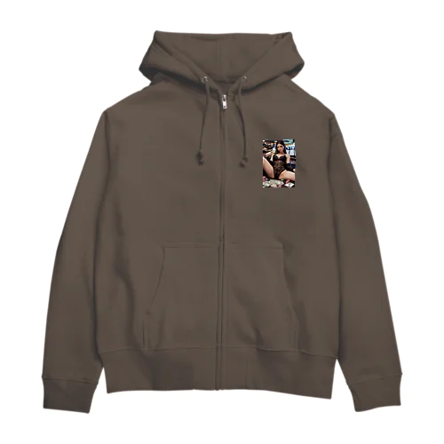 ギャンブルレディー Zip Hoodie