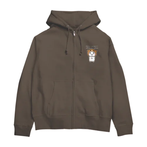 クマinくま(直立) Zip Hoodie