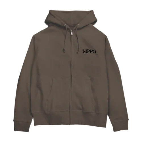 HIPPO   Zip Hoodie