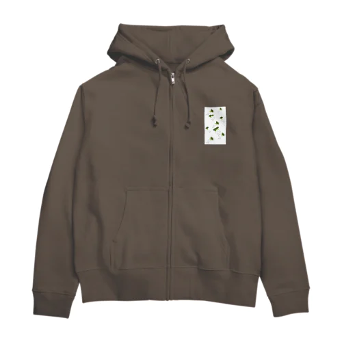 卑猥大根大暴走 Zip Hoodie