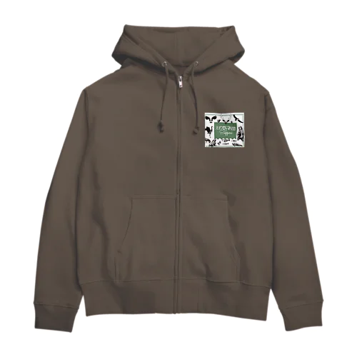 えぞホネ団Sapporo  Zip Hoodie
