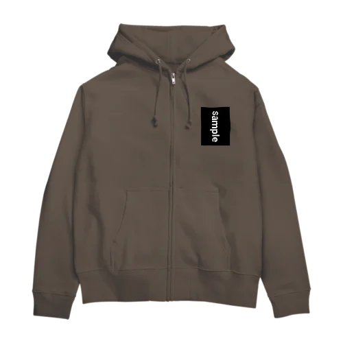 サンプル Zip Hoodie