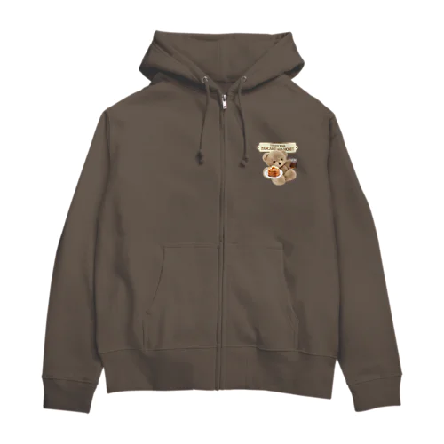 TEDDYBEAR PANCAKE Zip Hoodie