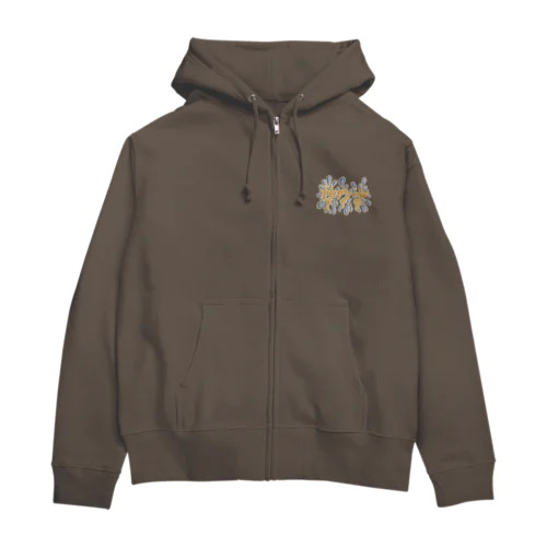 サウナ Zip Hoodie