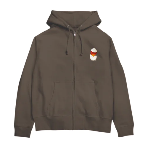 たまごきのこ Zip Hoodie