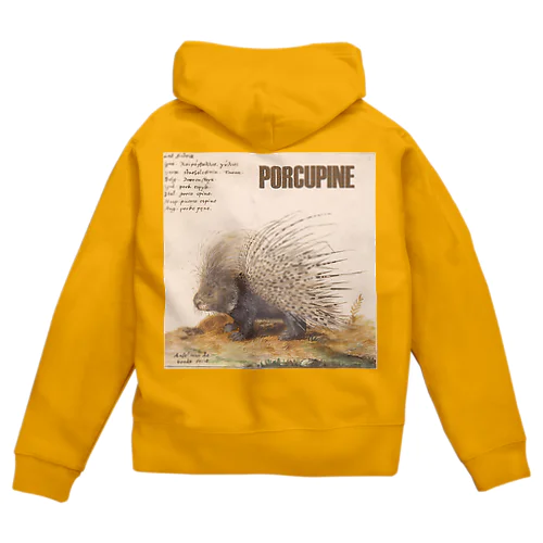 PORCUPINE　ヤマアラシ ジップパーカー