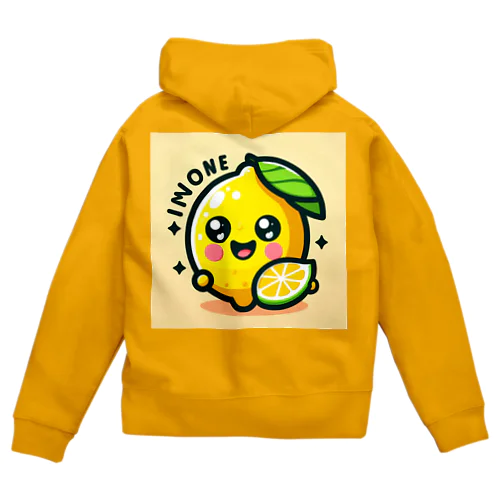 レモンくん Zip Hoodie