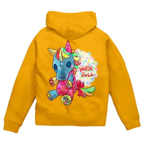 HORSE DOLL Zip Hoodie