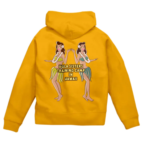 Hula Sisters Zip Hoodie